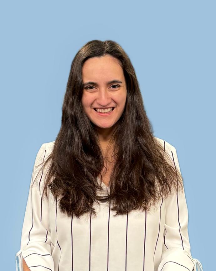 Allison with Blue Background