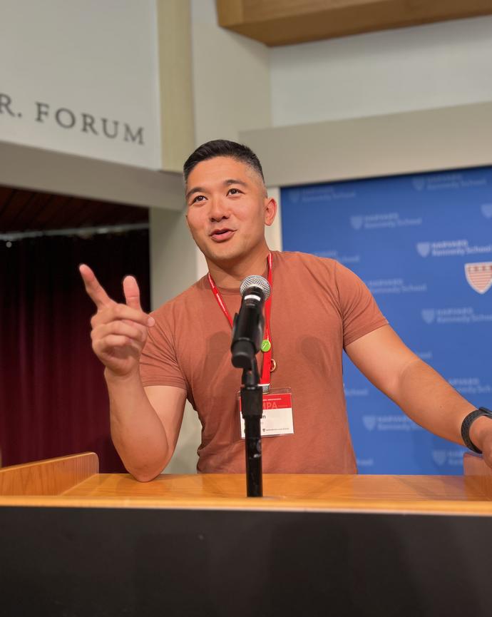 Tuan Ho Speaking