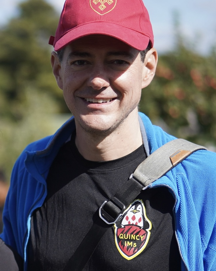 Eric Beerbohm in Quincy Hat
